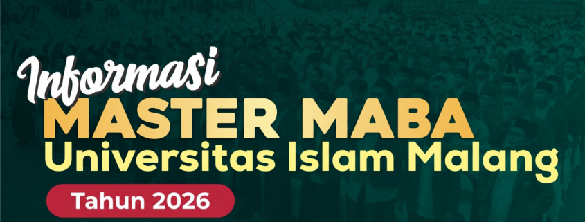 Informasi jadwal dan pembagian ruang UKM pada Pelaksanaan Master Maba UNISMA 2026 tanggal 21 dan 28 Oktober 2026 di Gedung Al-Asy'ari dan Usman bin Affan.