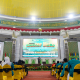 Suasana panggung utama Pembukaan Master Maba UNISMA 2026 dan Anugerah Kemahasiswaan 2026 di Gedung Bundar Universitas Islam Malang.